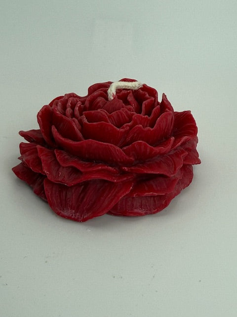 Crimson Bloom Pillar - Peony