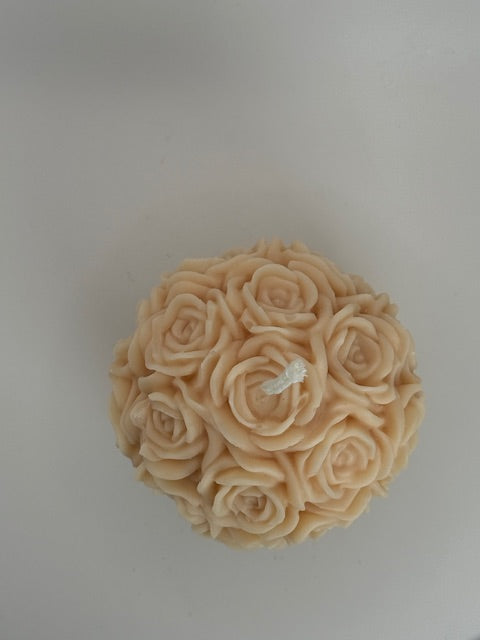 Seaside Bloom - Rose Ball Candle