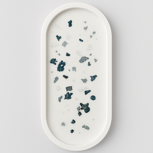 Indigo Slate Tray - Ceramic Resin