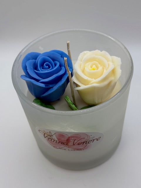 Black Cherry 16 oz Frosted Container