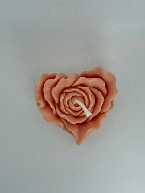 Blush Bloom Pillar Candle