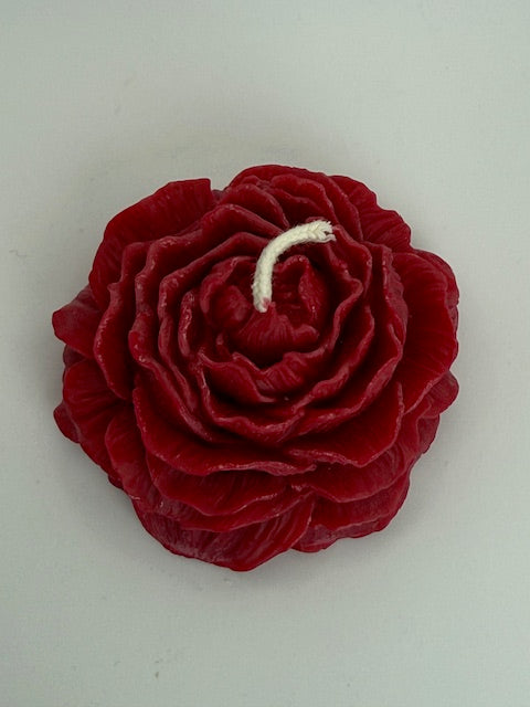 Crimson Bloom Pillar - Peony