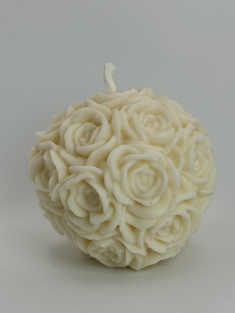 Divine Bloom - Rose Ball Candle