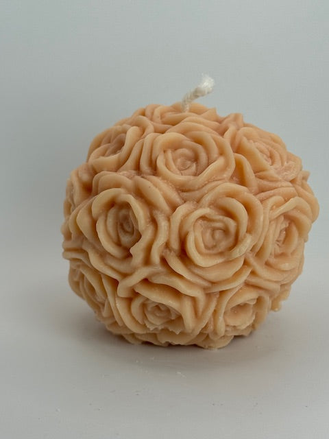 Seaside  Bloom - Rose Ball Candle